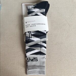 Brand new Spyder socks